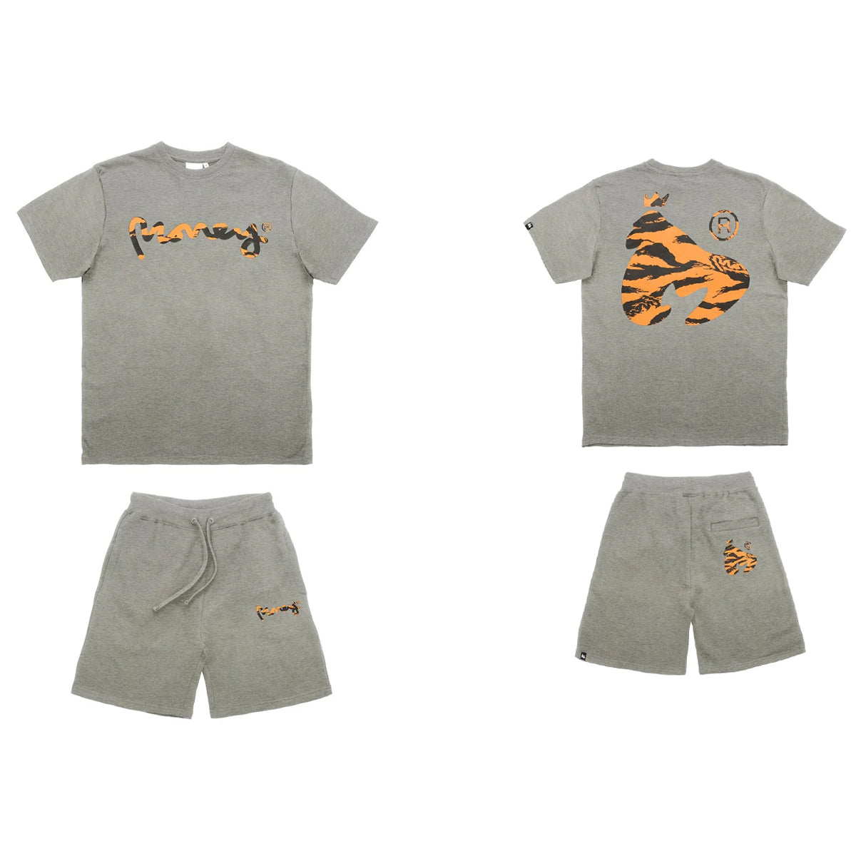 LA CAMO TWIN SET GREY MELANGE