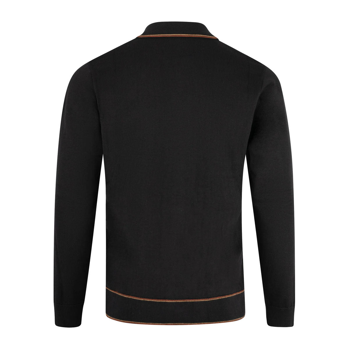 GABICCI	LAVERNE BLACK ZIP UP COLLAR KNIT JUMPER