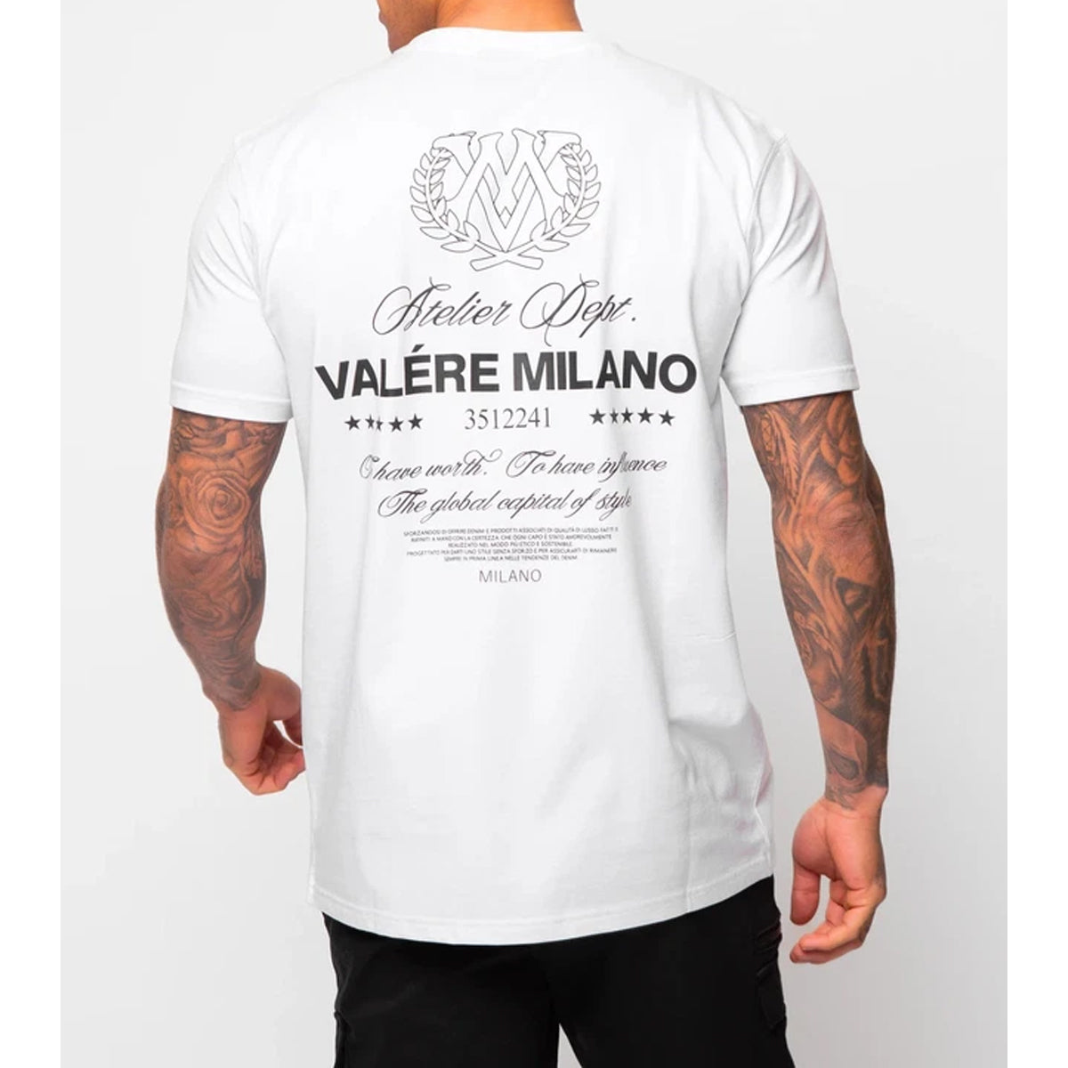 VALERE LEONCINI WHITE T-SHIRT