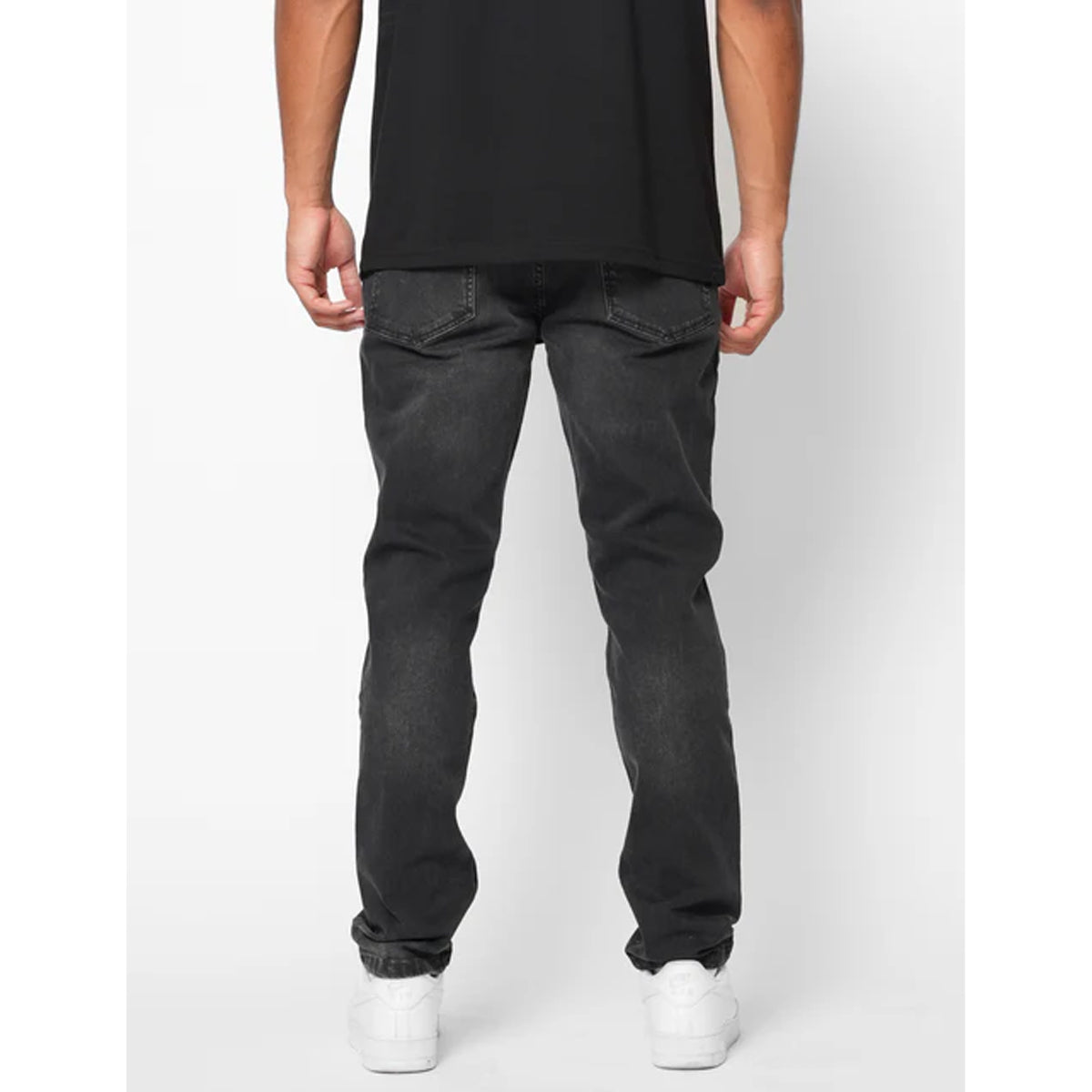 VALERE LUSSO CLEAN BLACK JEANS