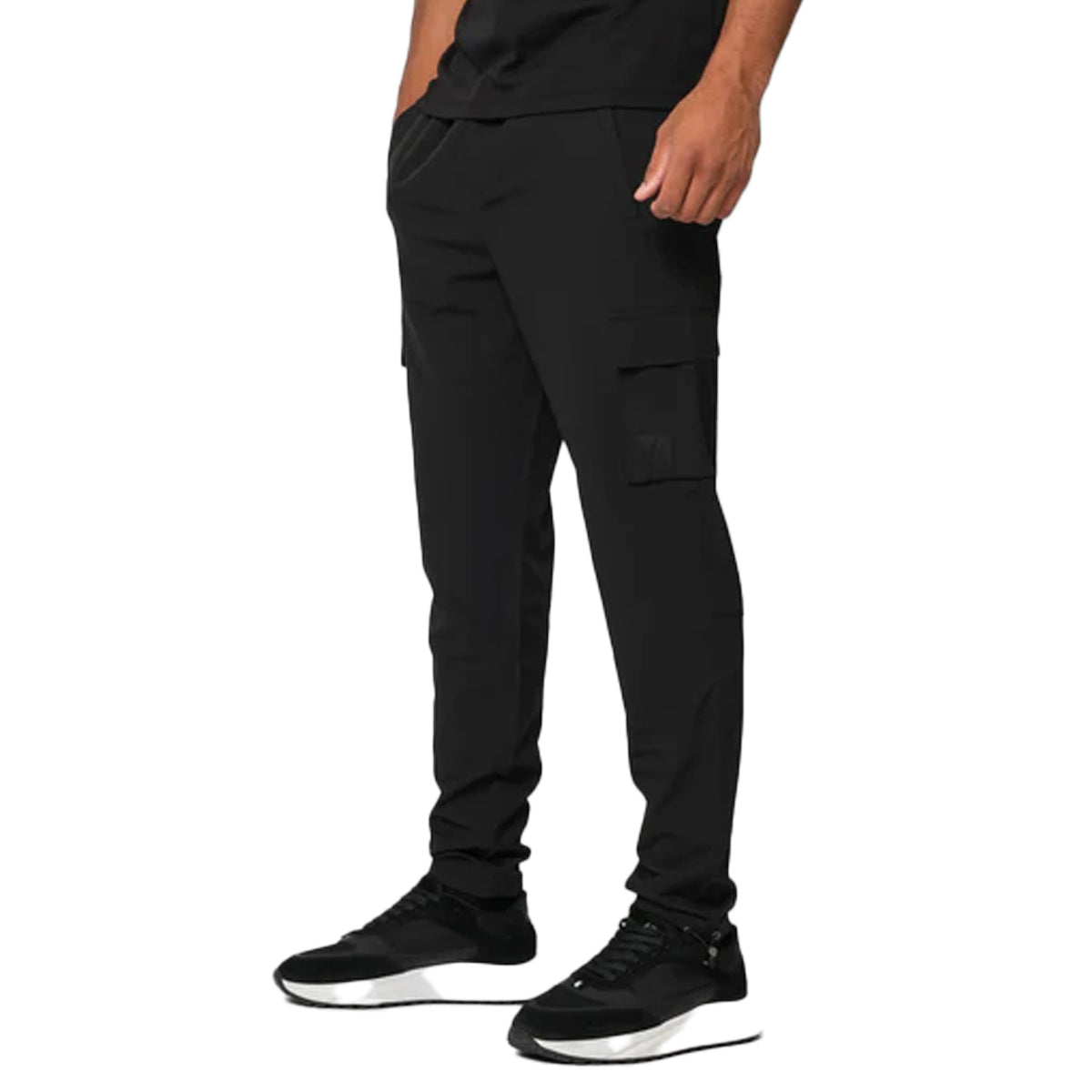 VALERE LUXE CLEAN BLACK CARGOS