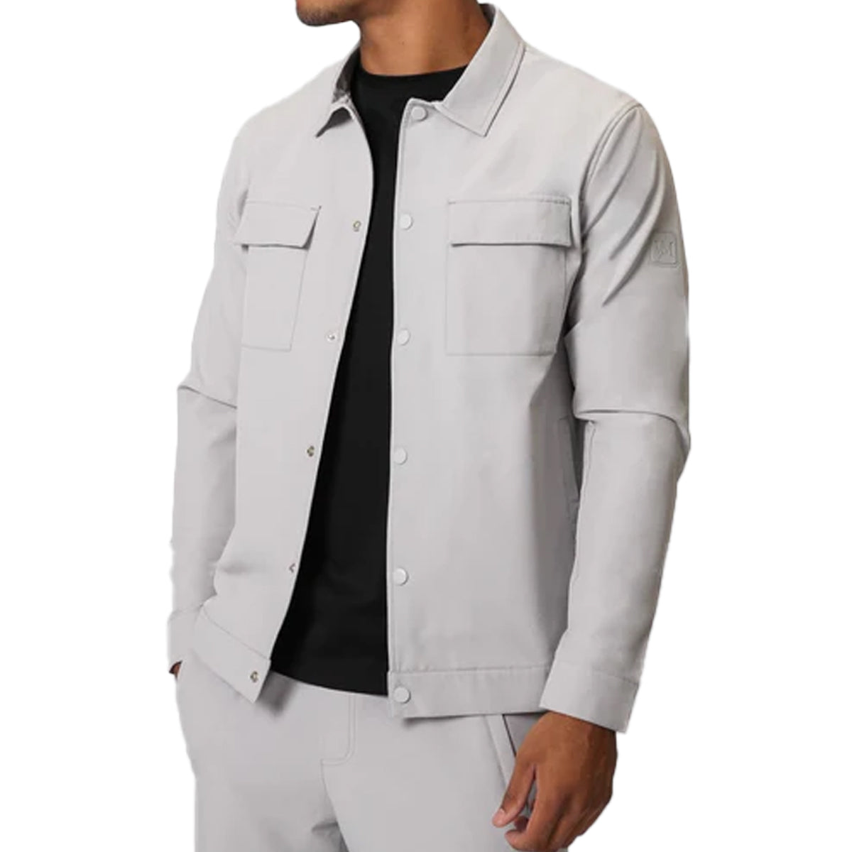 VALERE LUXE OVERSHIRT GREY