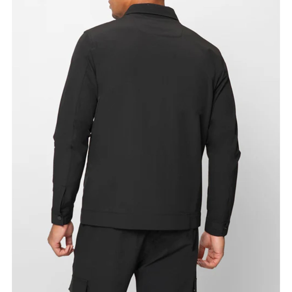 VALERE LUXE OVERSHIRT BLACK