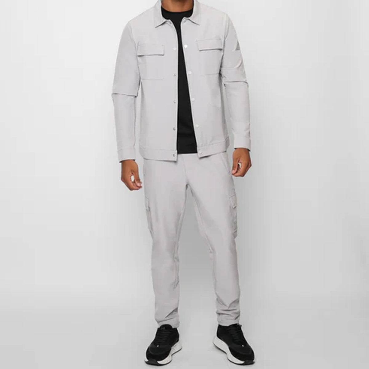 VALERE LUXE OVERSHIRT GREY