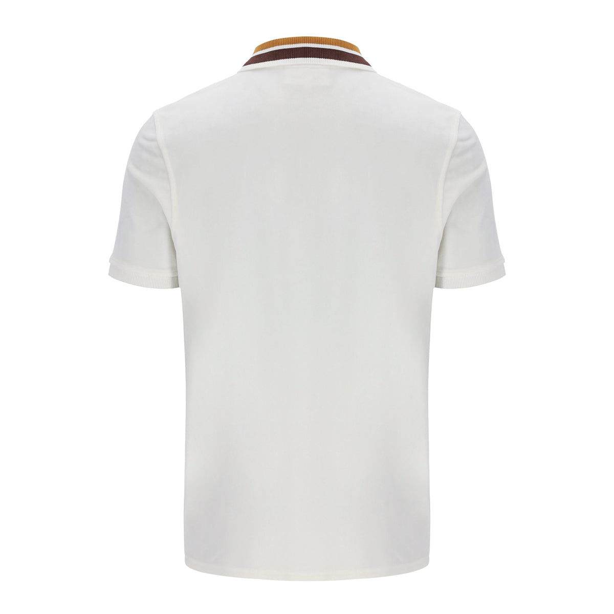 SERGIO TACCHINI MAHONY VELOUR ZIP POLO GARDENIA CREAM/GOLD