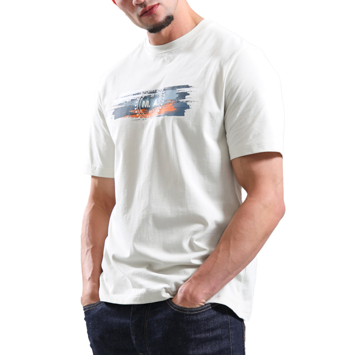 MARSHALL ARTIST EQUINOX ECRU T-SHIRT
