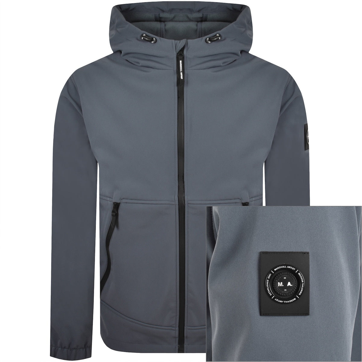 MARSHALL ARTIST PROVA SOFTSHELL JACKET STORM GREY
