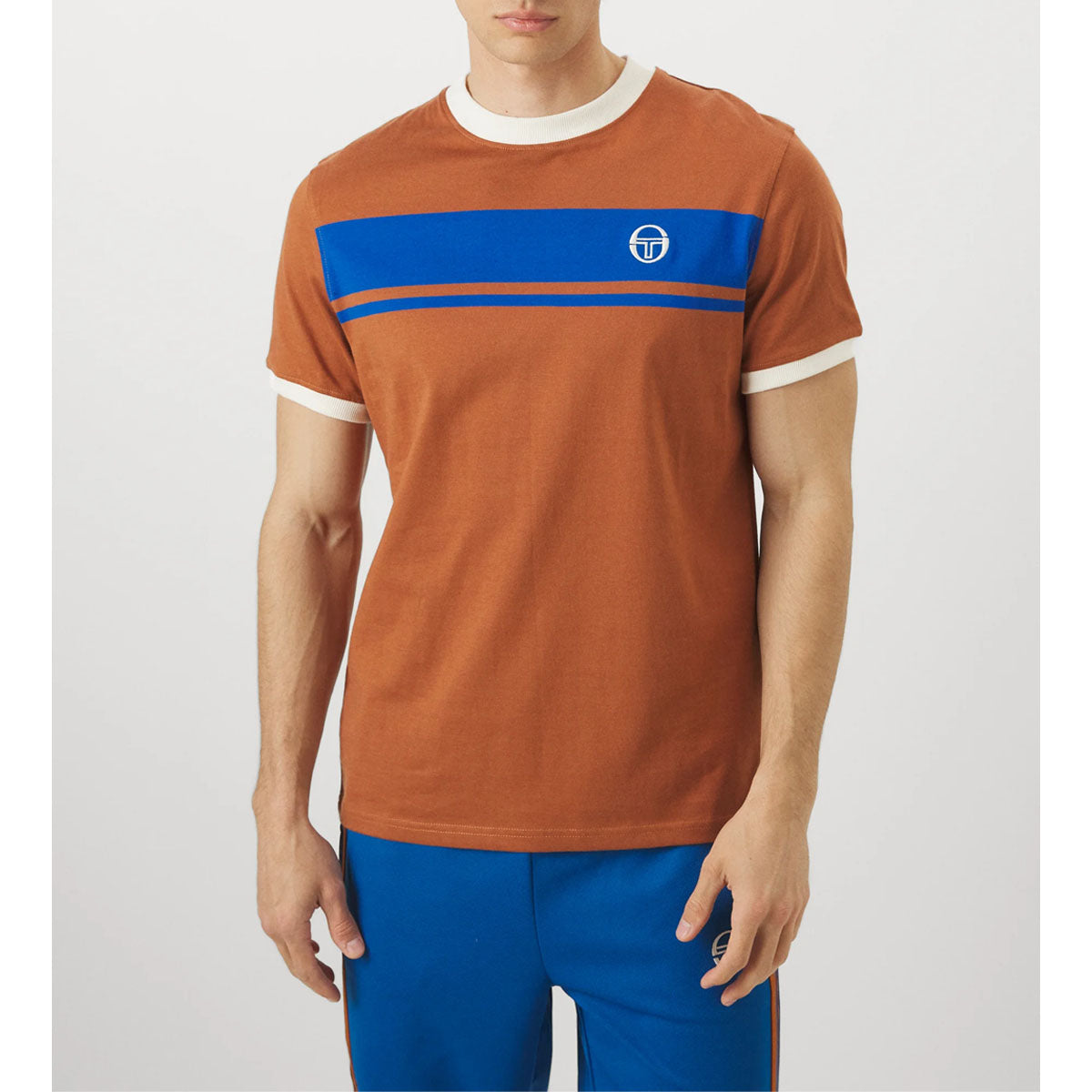 SERGIO TACCHINI MASTER MOCHA BROWN T-SHIRT