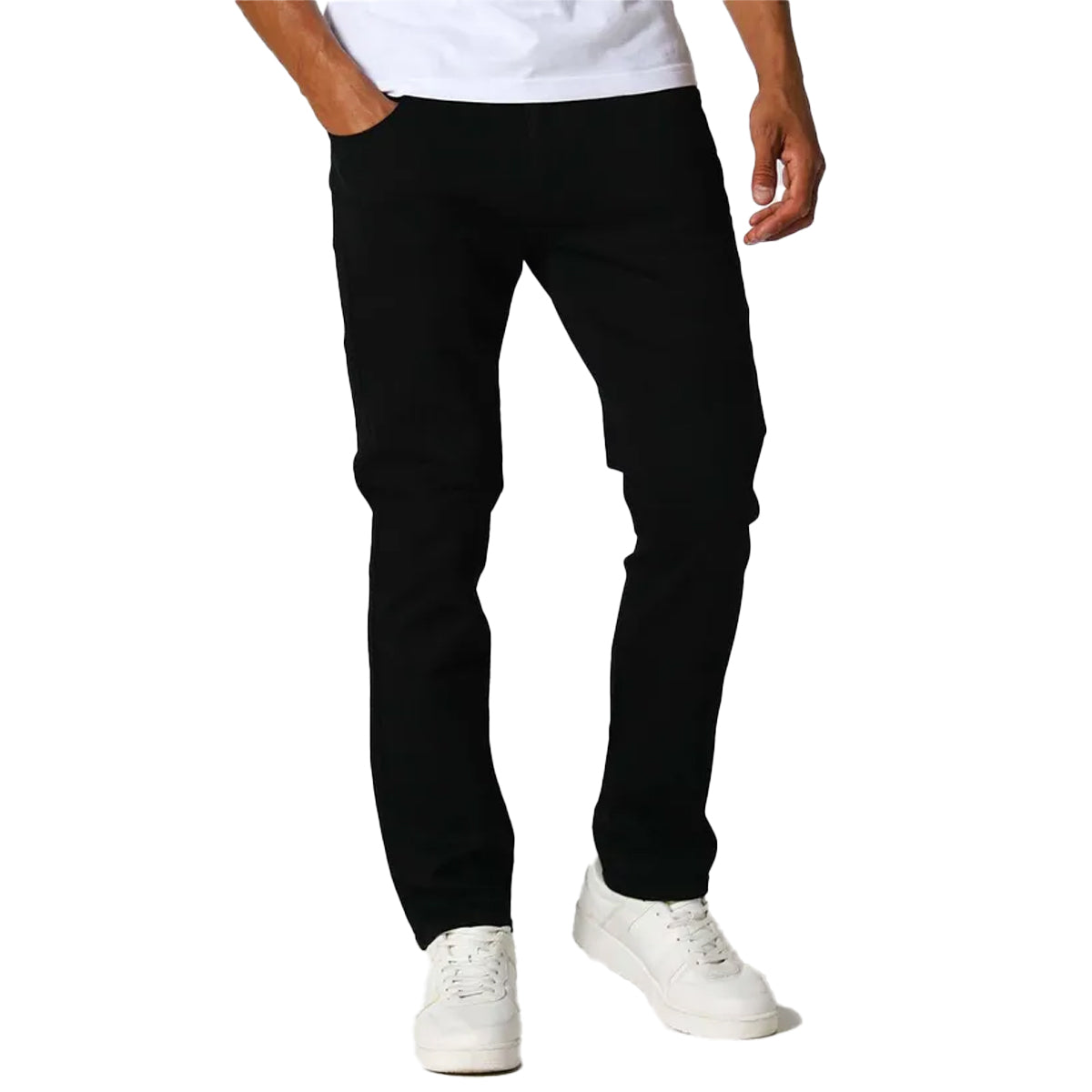 883 POLICE MATTIA 960 BLACK REGULAR FIT JEANS