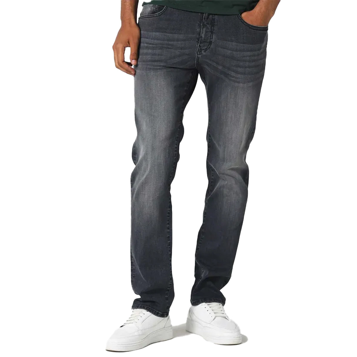 883 POLICE MATTIA 993 GREY REGULAR FIT JEANS