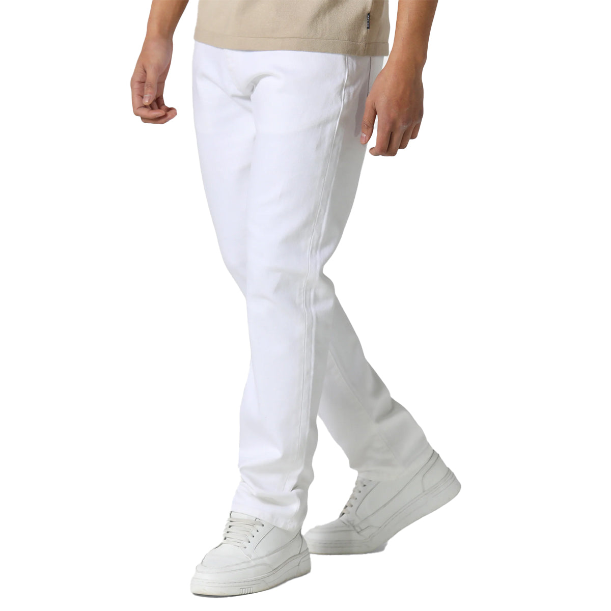 883 POLICE MATTIA TODD 1054 WHITE JEANS