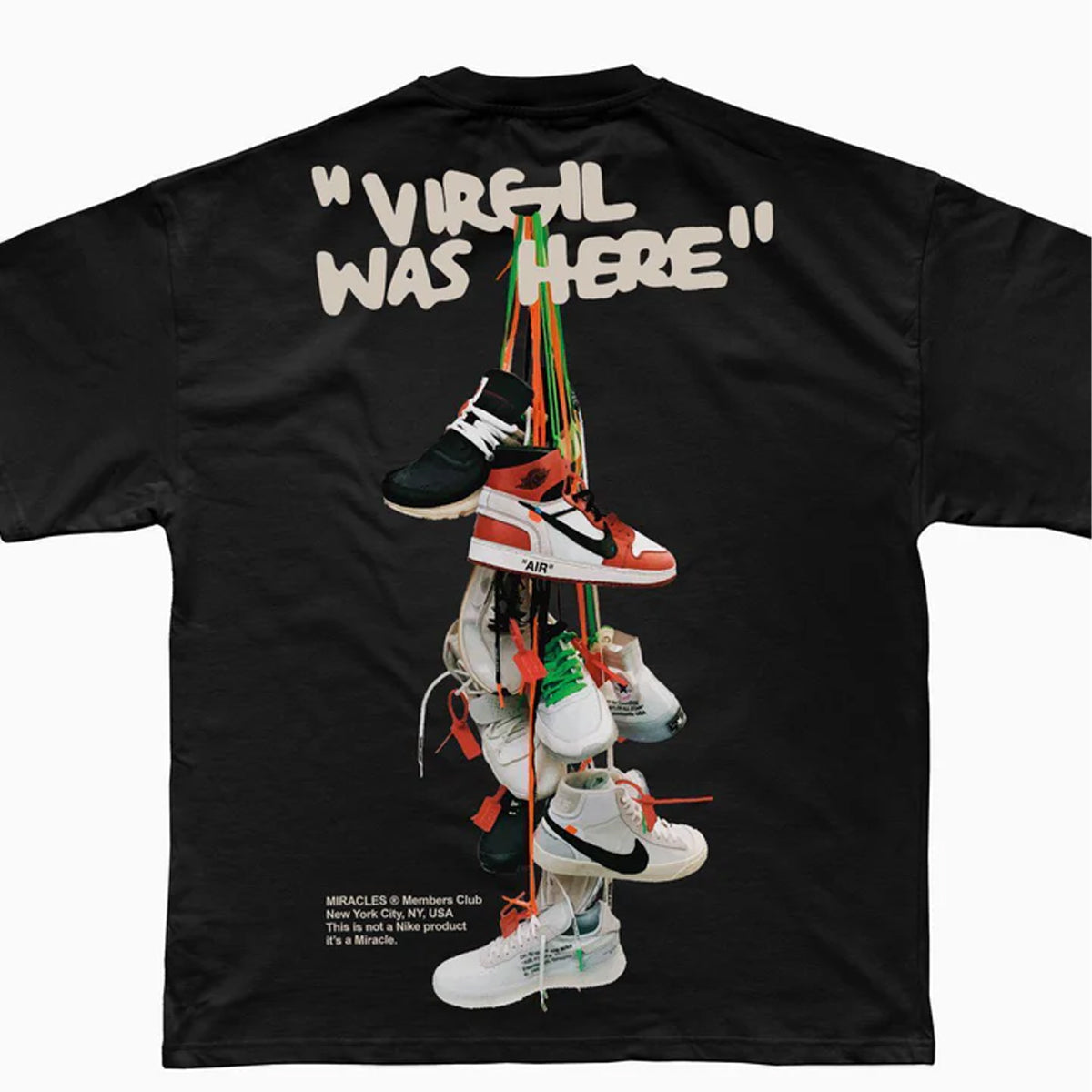 MIRACLES TEN BLACK T-SHIRT