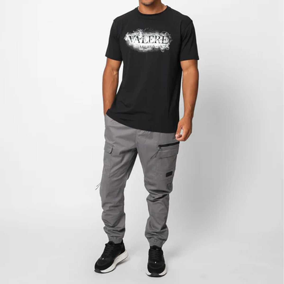 VALERE MOMENTO BLACK T-SHIRT