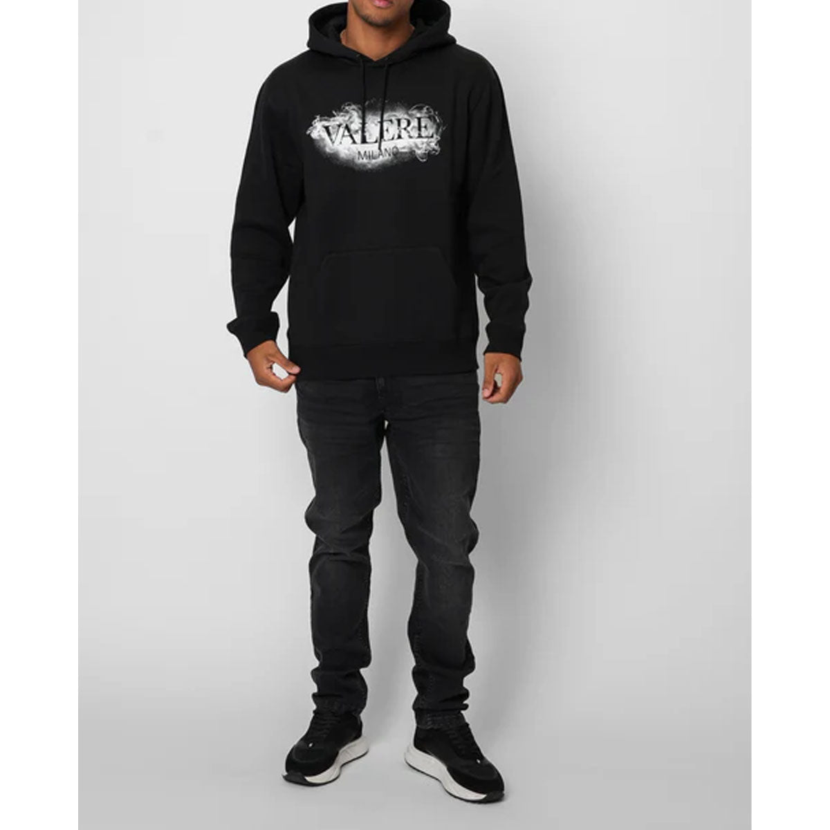 VALERE MOMENTO OVERHEAD BLACK HOODY