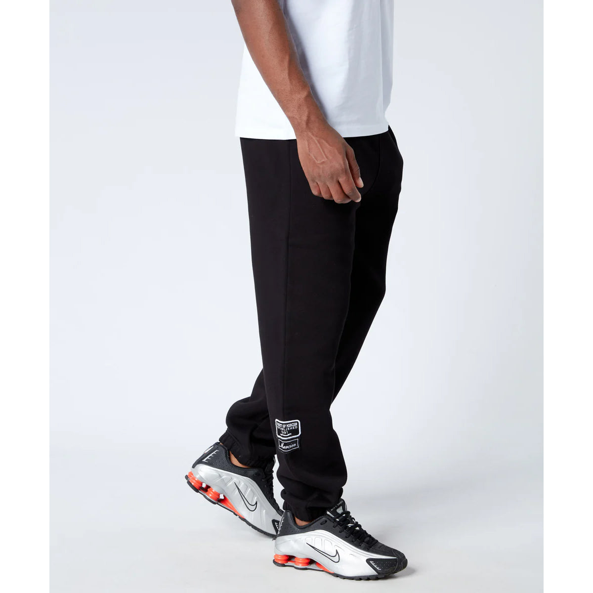 MERCIER MONO BADGE DROP BLACK JOGGER MERC989