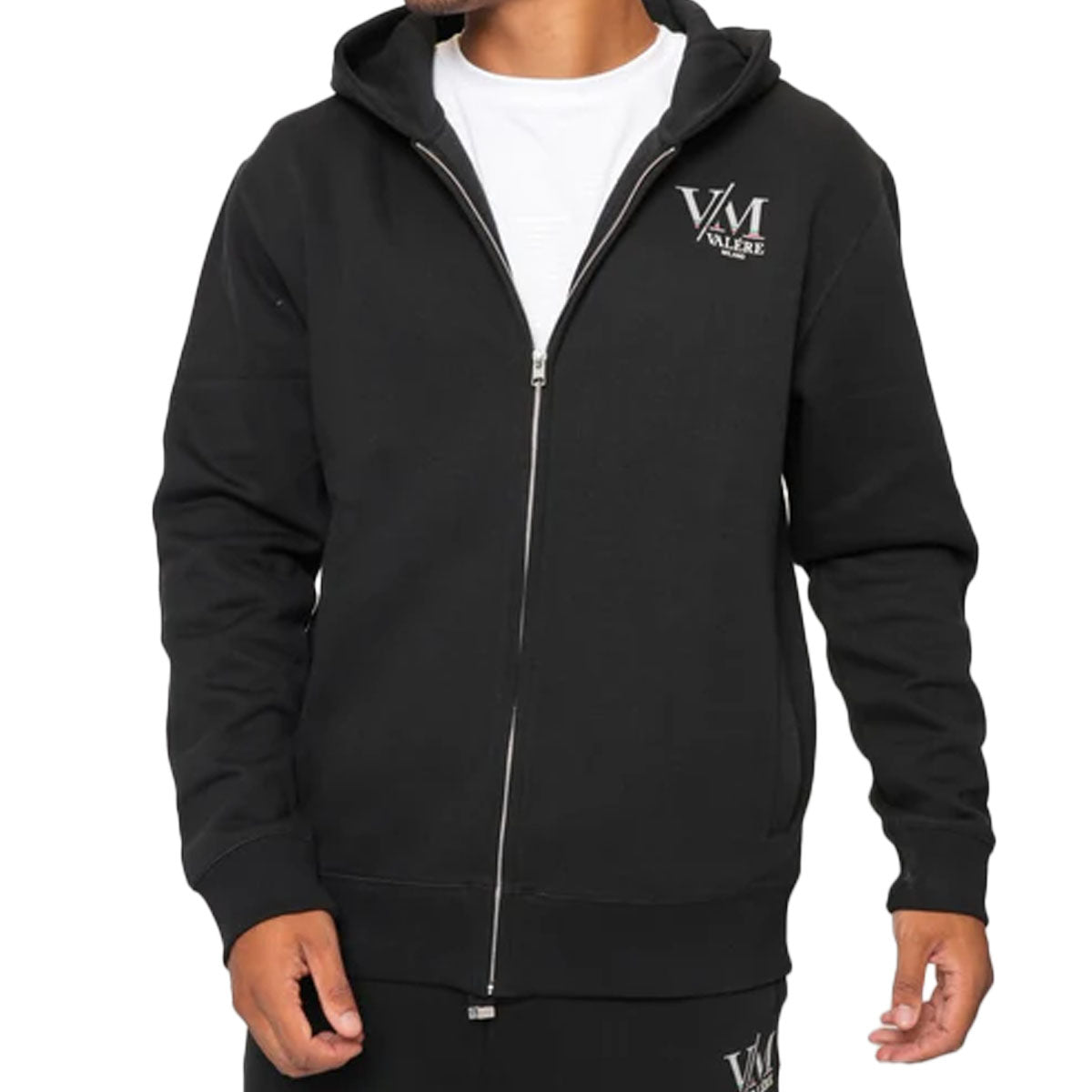 VALERE MONTE BLACK ZIP UP HOODY