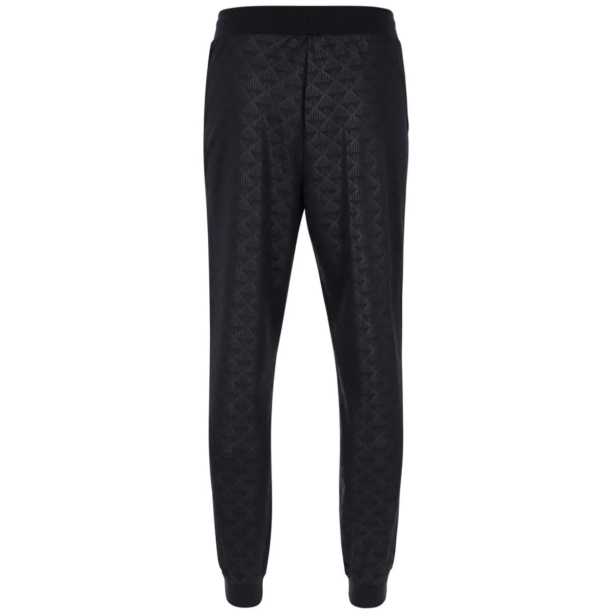 Sergio Tacchini Nero Mono Track Pant Bottoms Black