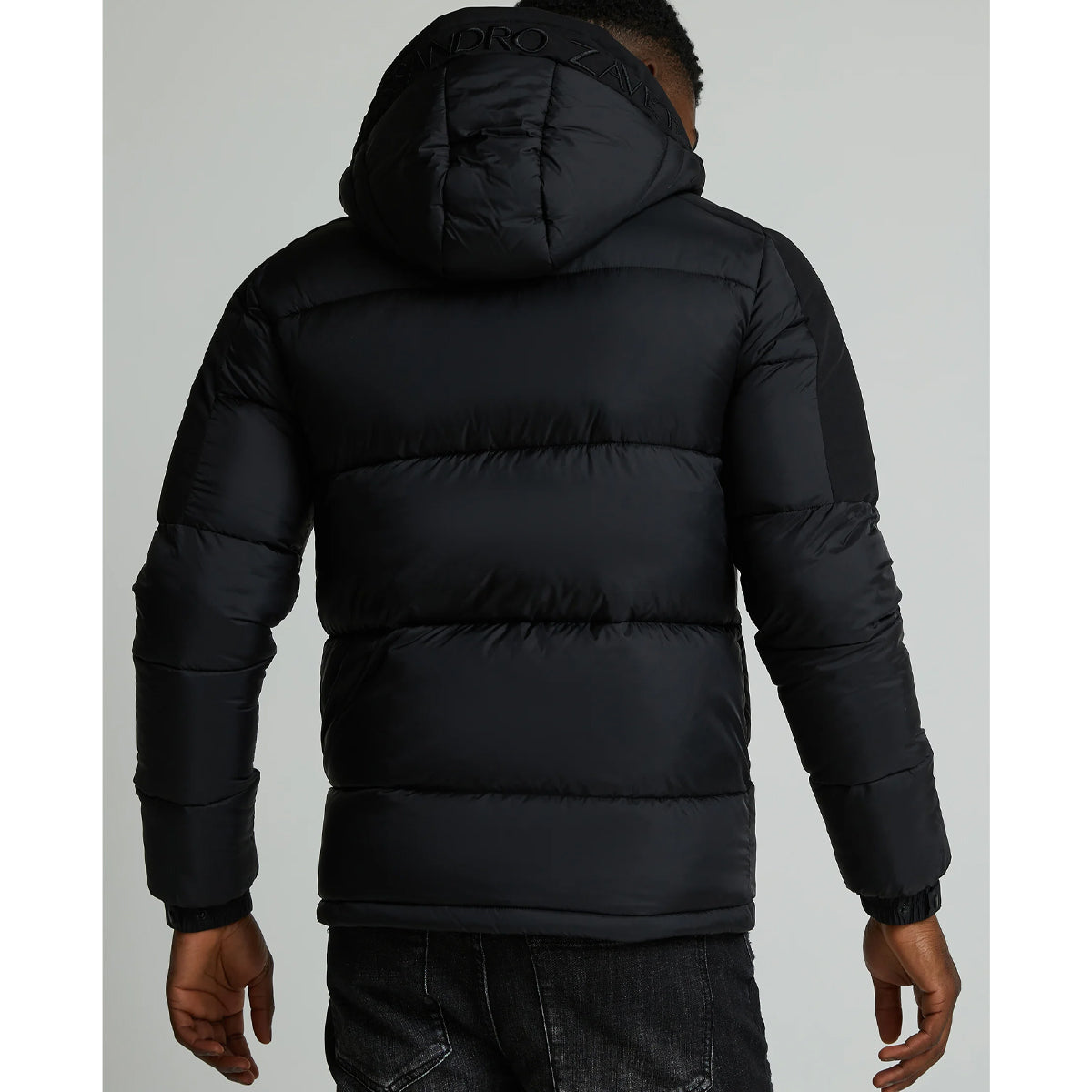 ALESSANDRO ZAVETTI NEVORI BLACK PUFFER JACKET