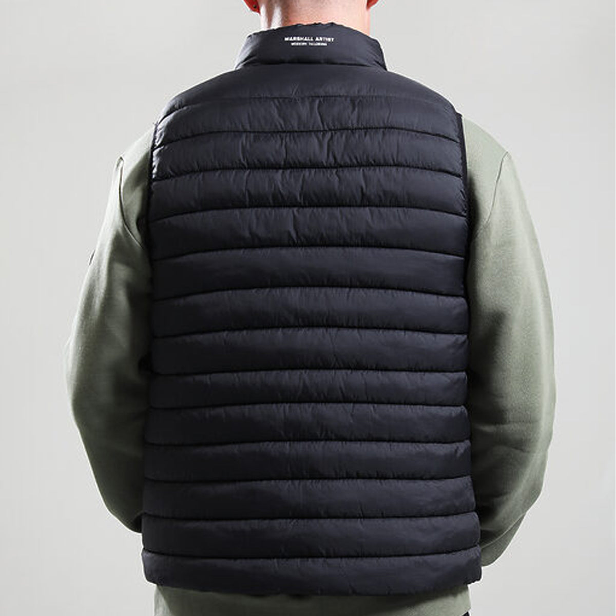 MARSHALL ARTIST OAKDALE BUBBLE BLACK GILET