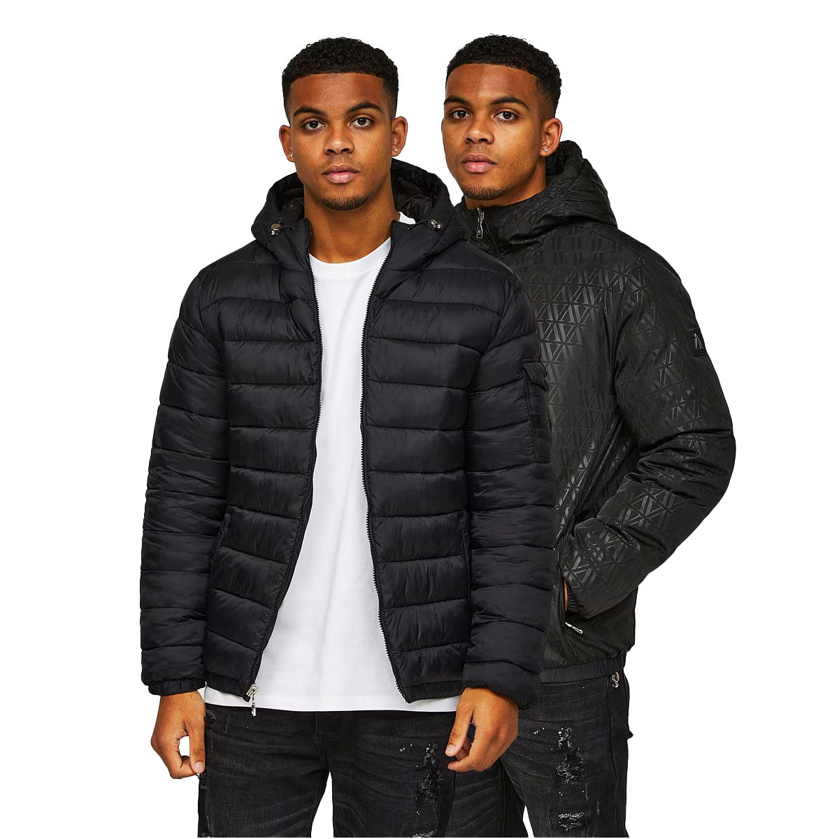 ALESSANDRO ZAVETTI PIROZZI BLACK REVERSIBLE WIND BREAKER
