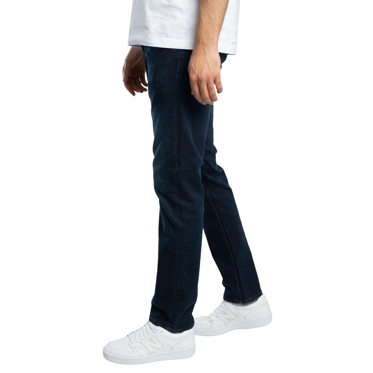 REPLAY POWERSTRETCH GROVER STRAIGHT FIT BLUE JEANS MA972Z