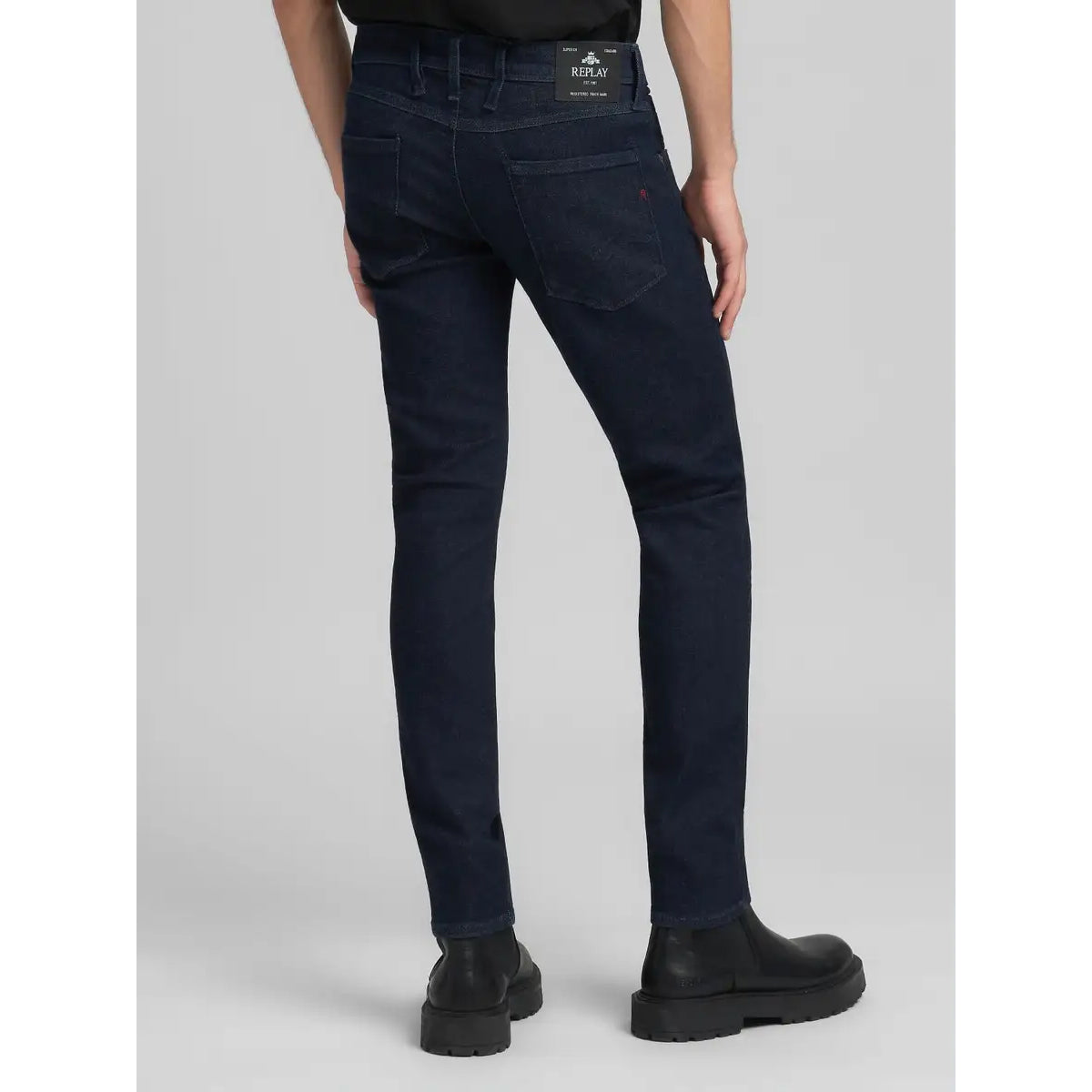 REPLAY	POWERSTRETCH ANBASS SLIM FIT INDIGO BLUE JEANS M914Y 261 C07