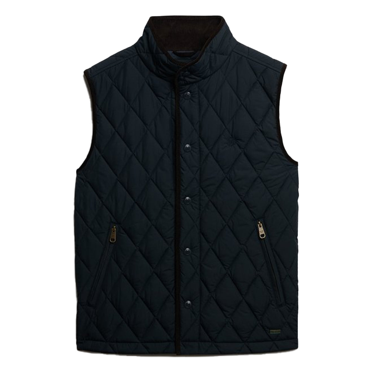 SUPERDRY QUILTED ESTATE ECLIPSE NAVY GILET