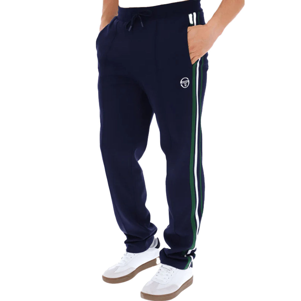 SERGIO TACCHINI RENSHAW NAVY TRACK PANTS