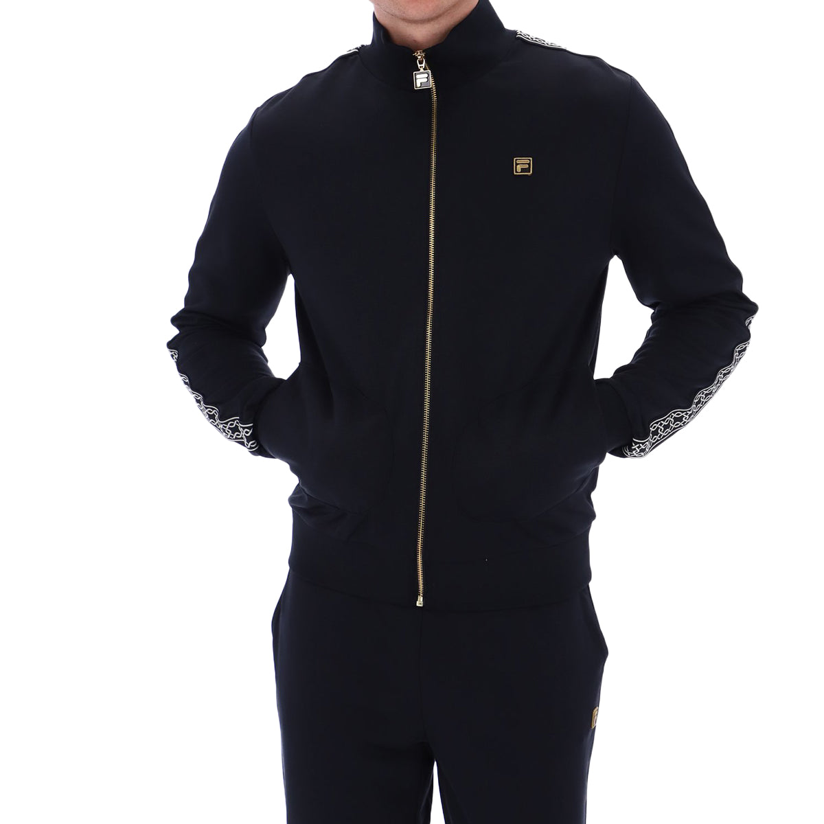 FILA ROMAN FULL ZIP JACKET BLACK