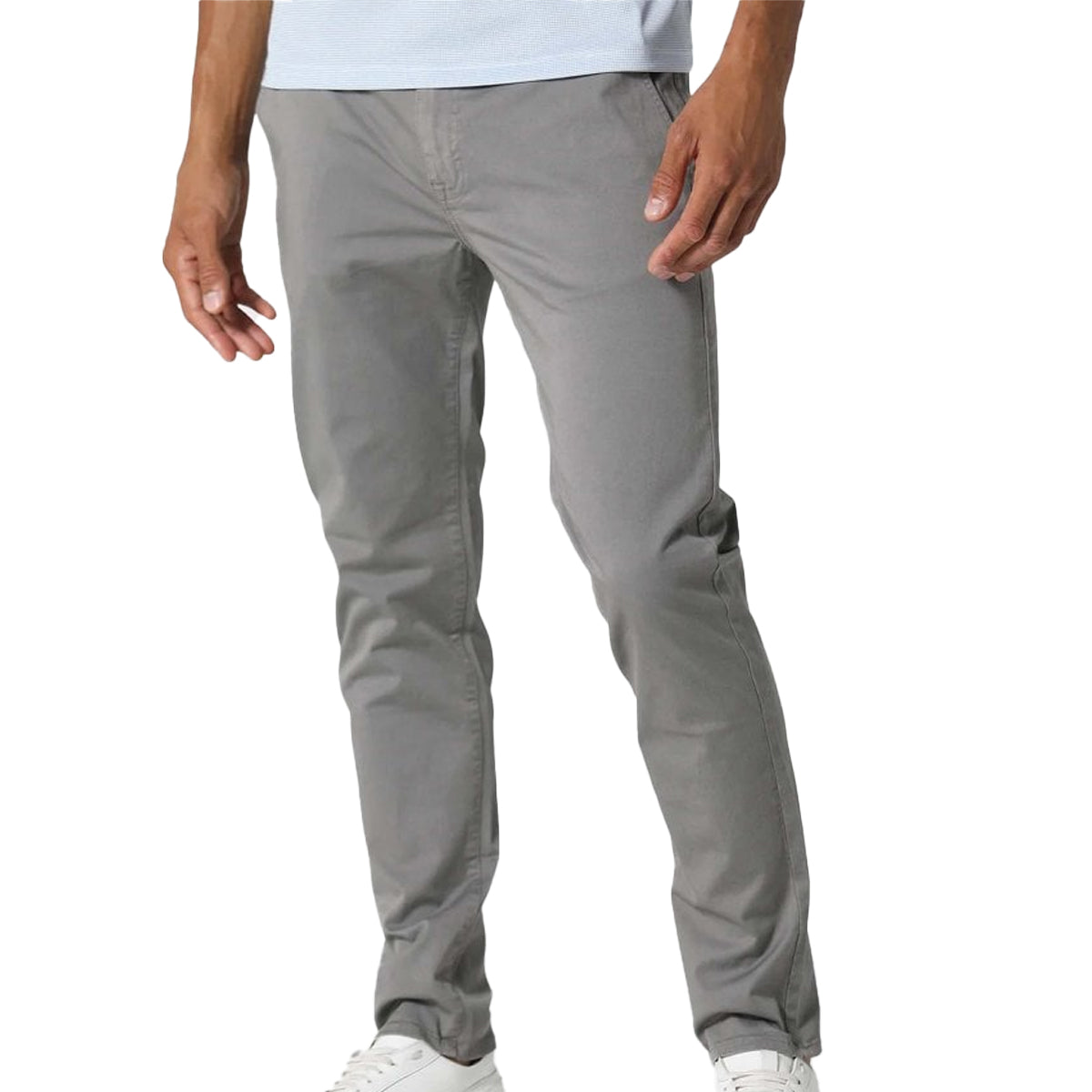 883 POLICE SARABIA GREY CHINO PANTS