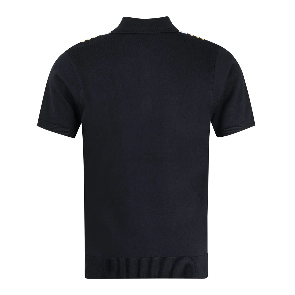 GABICCI SEARLE NAVY KNITTED S/S POLO V54GM00