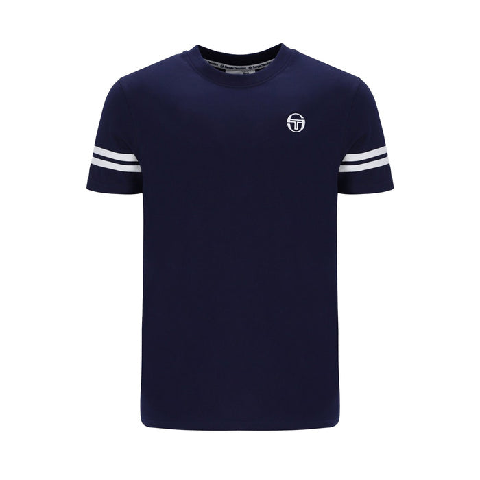 SERGIO TACCHINI GRELLO T-SHIRT MARITIME BLUE/WHITE