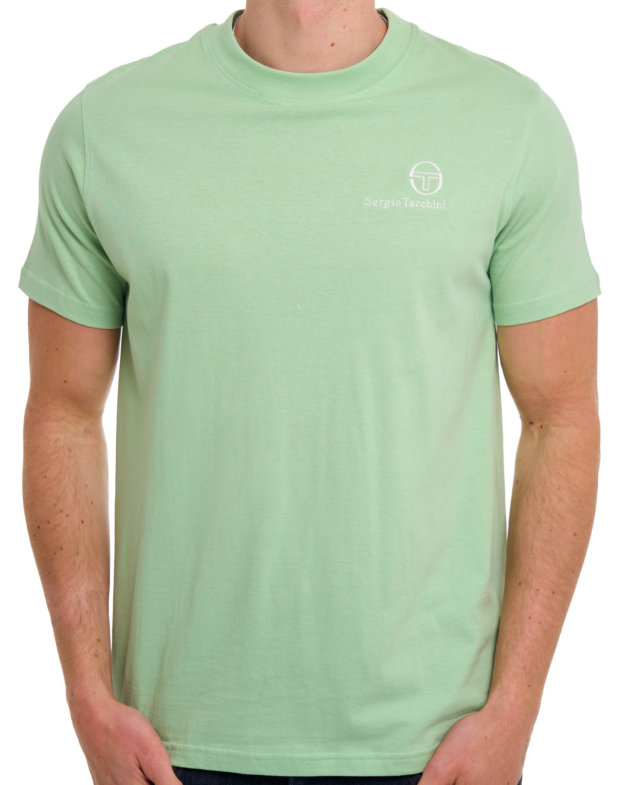 SERGIO TACCHINI FELTON T-SHIRT QUIET GREEN