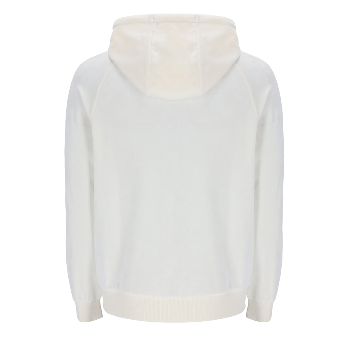 SERGIO TACCHINI ALBI VELOUR HOODY GARDENIA CREAM/GOLD