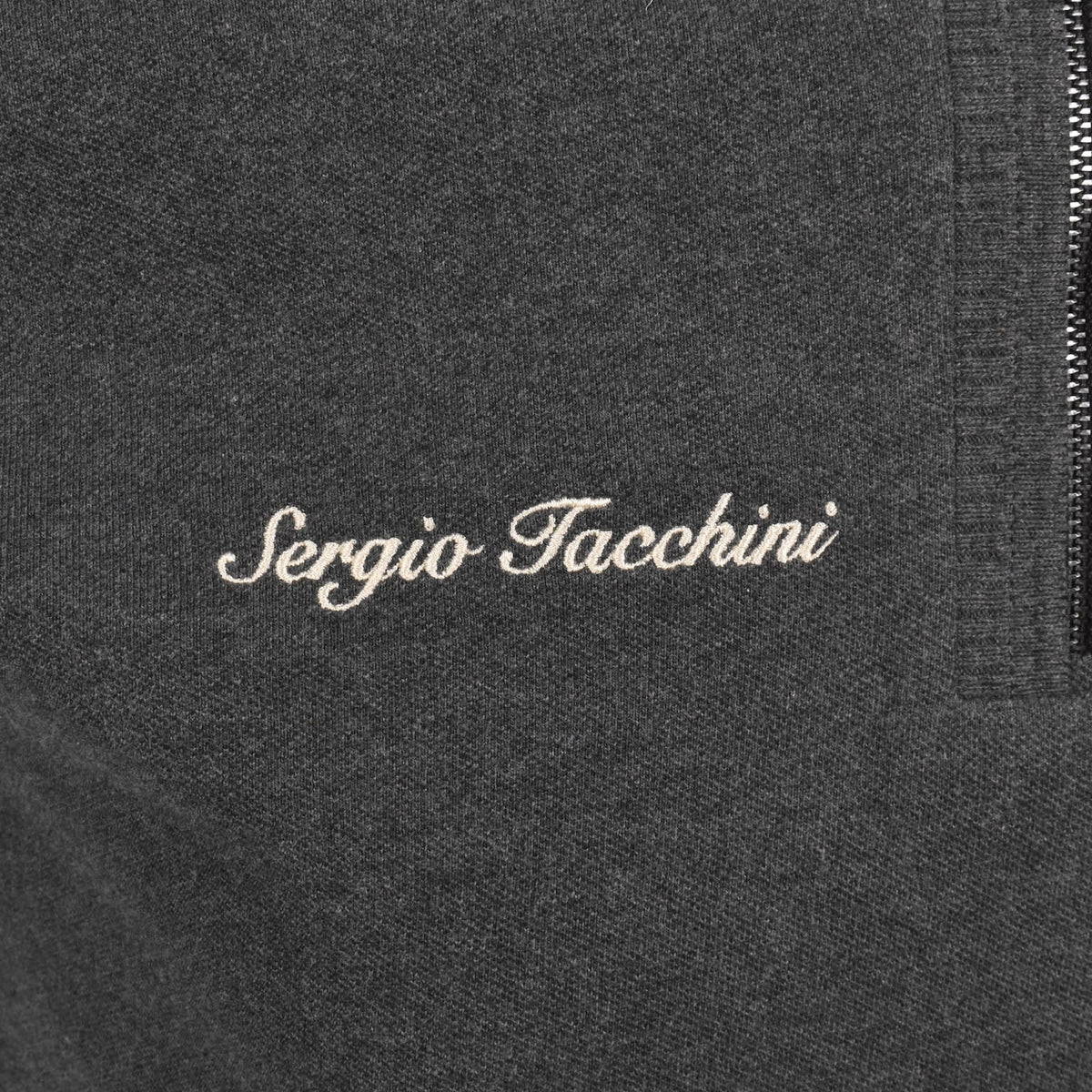 SERGIO TACCHINI DAVIDE POLO SHIRT CHARCOAL MARL