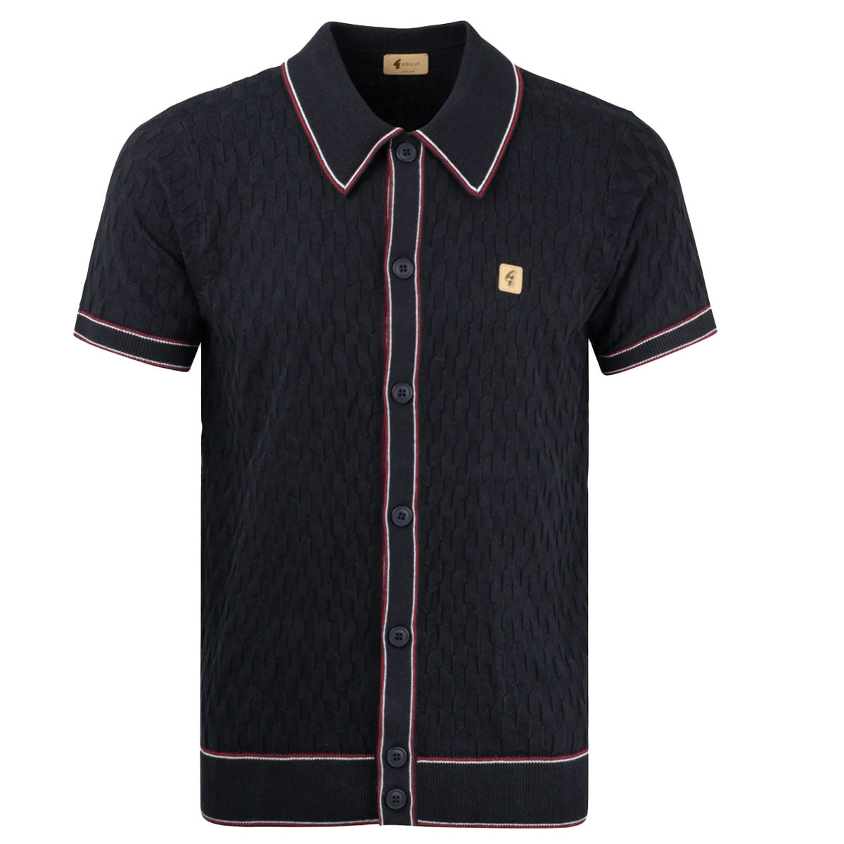 GABICCI	SHAUN NAVY S/S POLO V54GM14