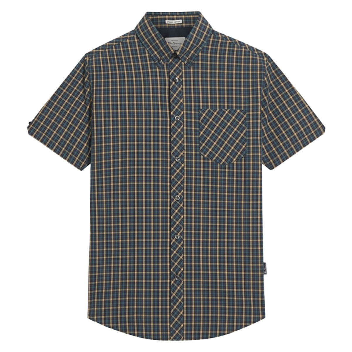 BEN SHERMAN SIGNATURE HOUSE CHECK SHIRT CORN 1012787