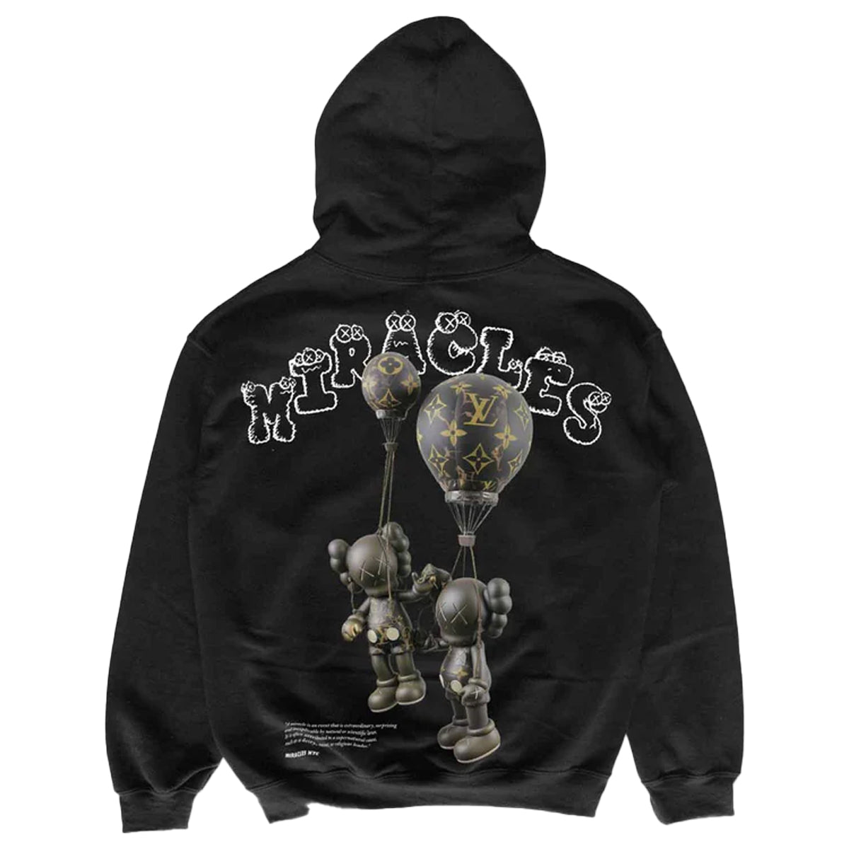 MIRACLES SKY HIGH BLACK HOODY