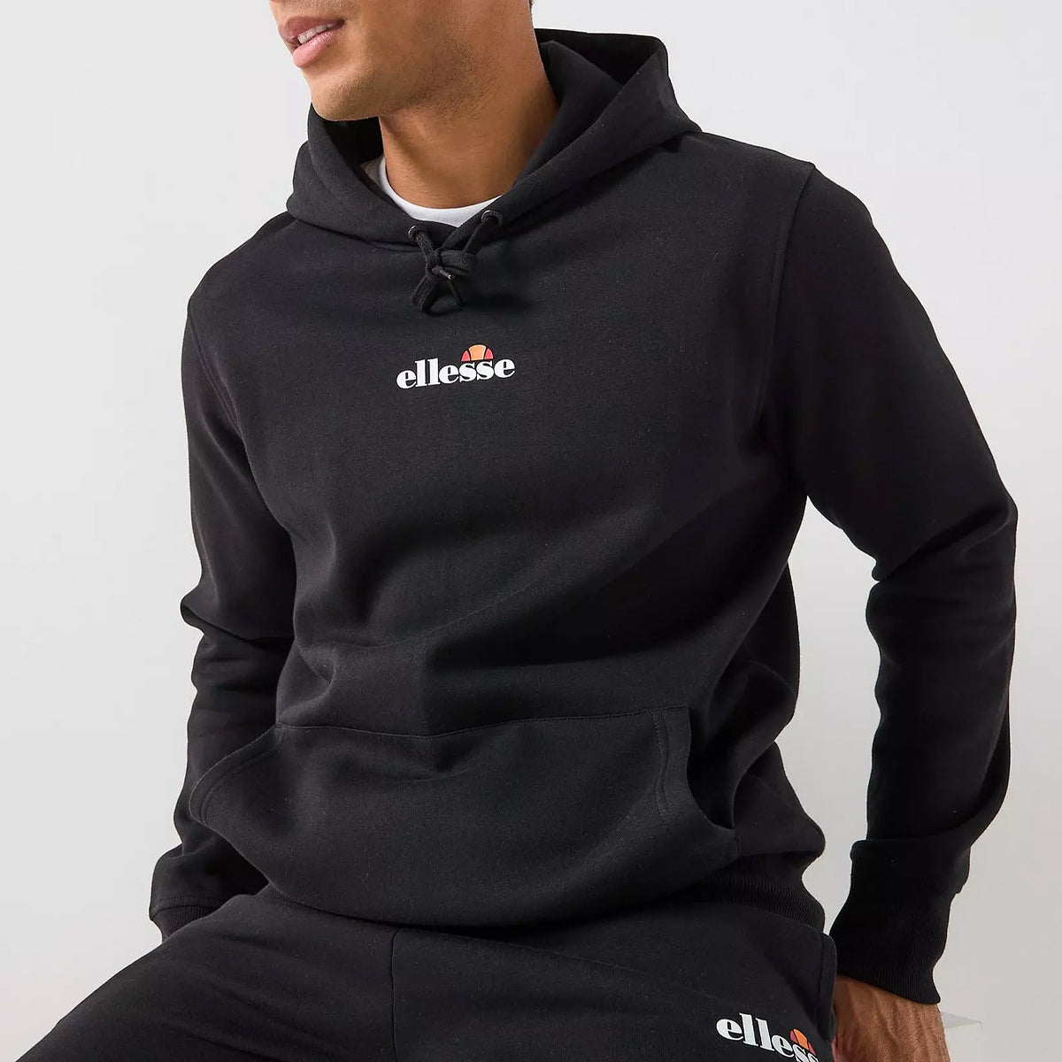 ELLESSE SUCRE 2 BLACK JOG SUIT