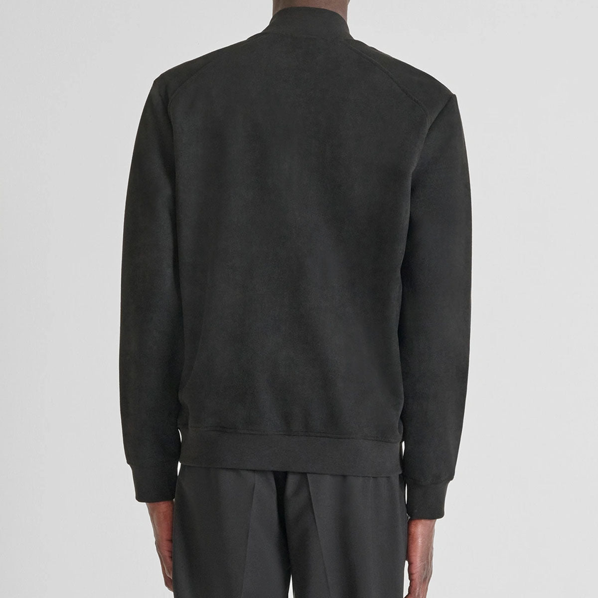 ANTONY MORATO SUEDETTE BLACK BOMBER JACKET MMFL01089