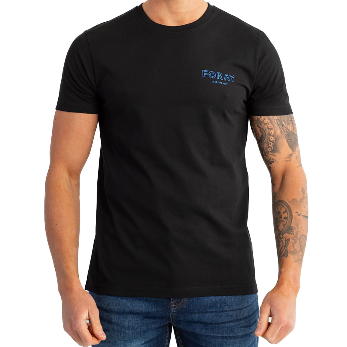 FORAY TARGET BLACK T-SHIRT