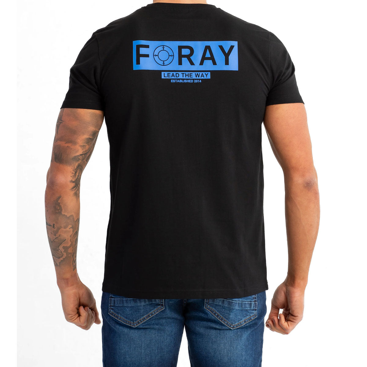 FORAY TARGET BLACK T-SHIRT