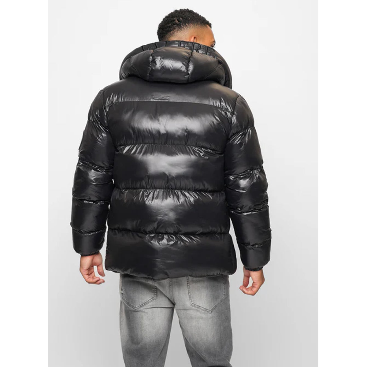 VALERE TOMEO SHINY BLACK PUFFA