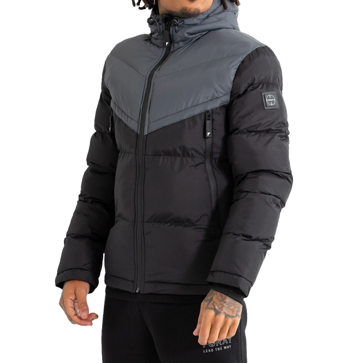 FORAY LEGACY BLACK/GREY PADDED JACKET
