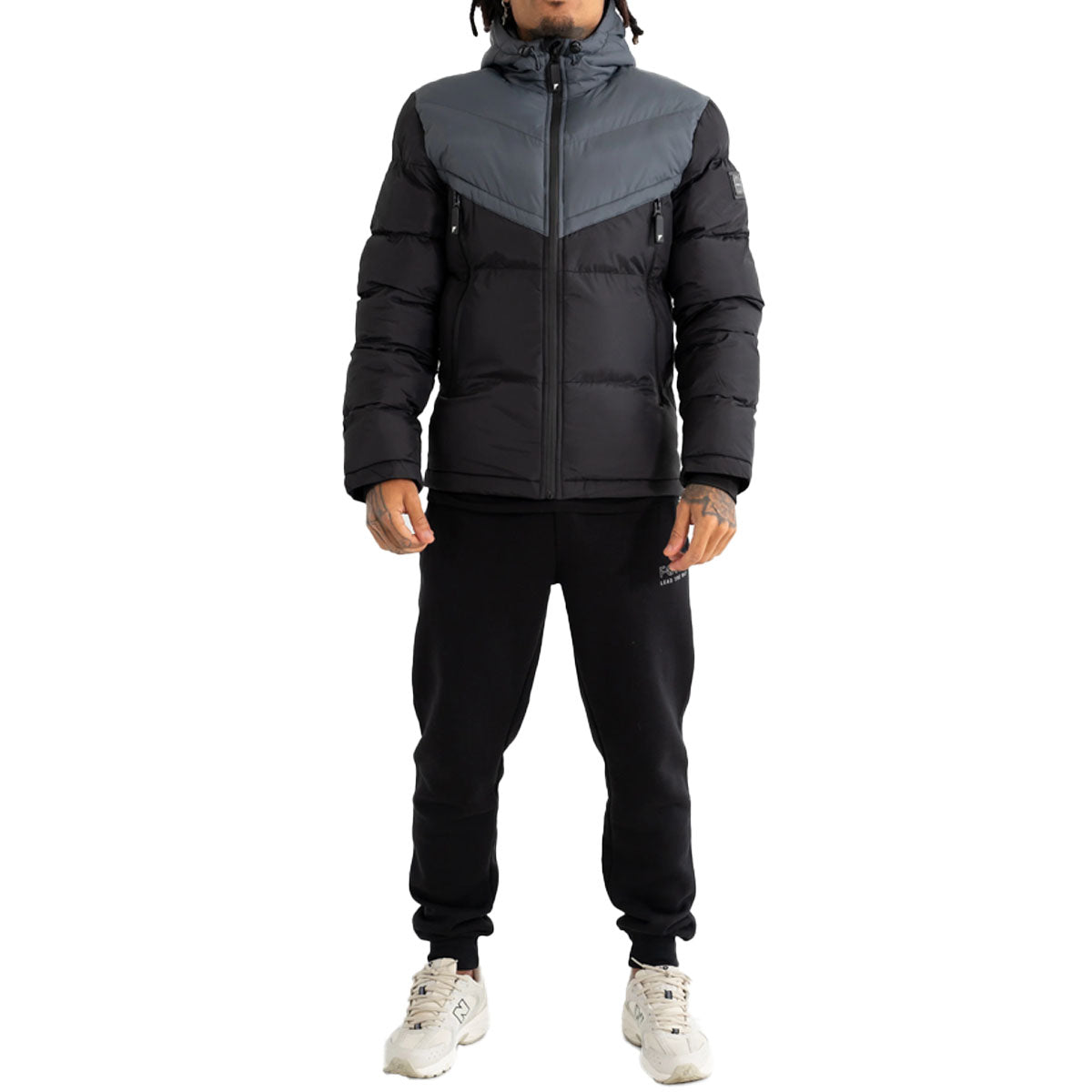 FORAY LEGACY BLACK/GREY PADDED JACKET