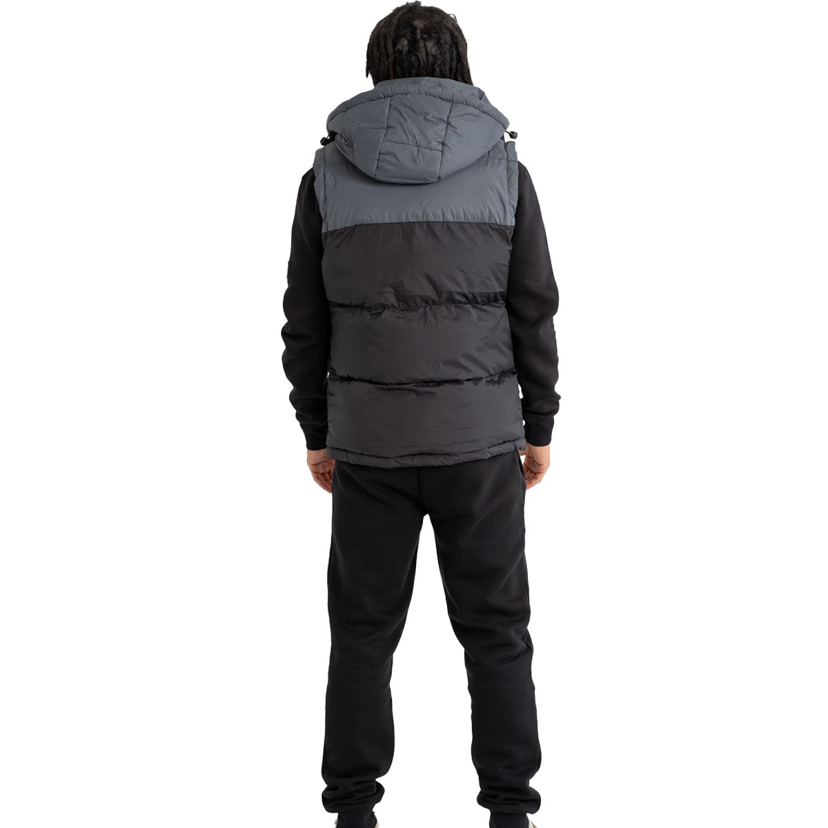 FORAY TOWER BLACK/GREY PADDED GILET