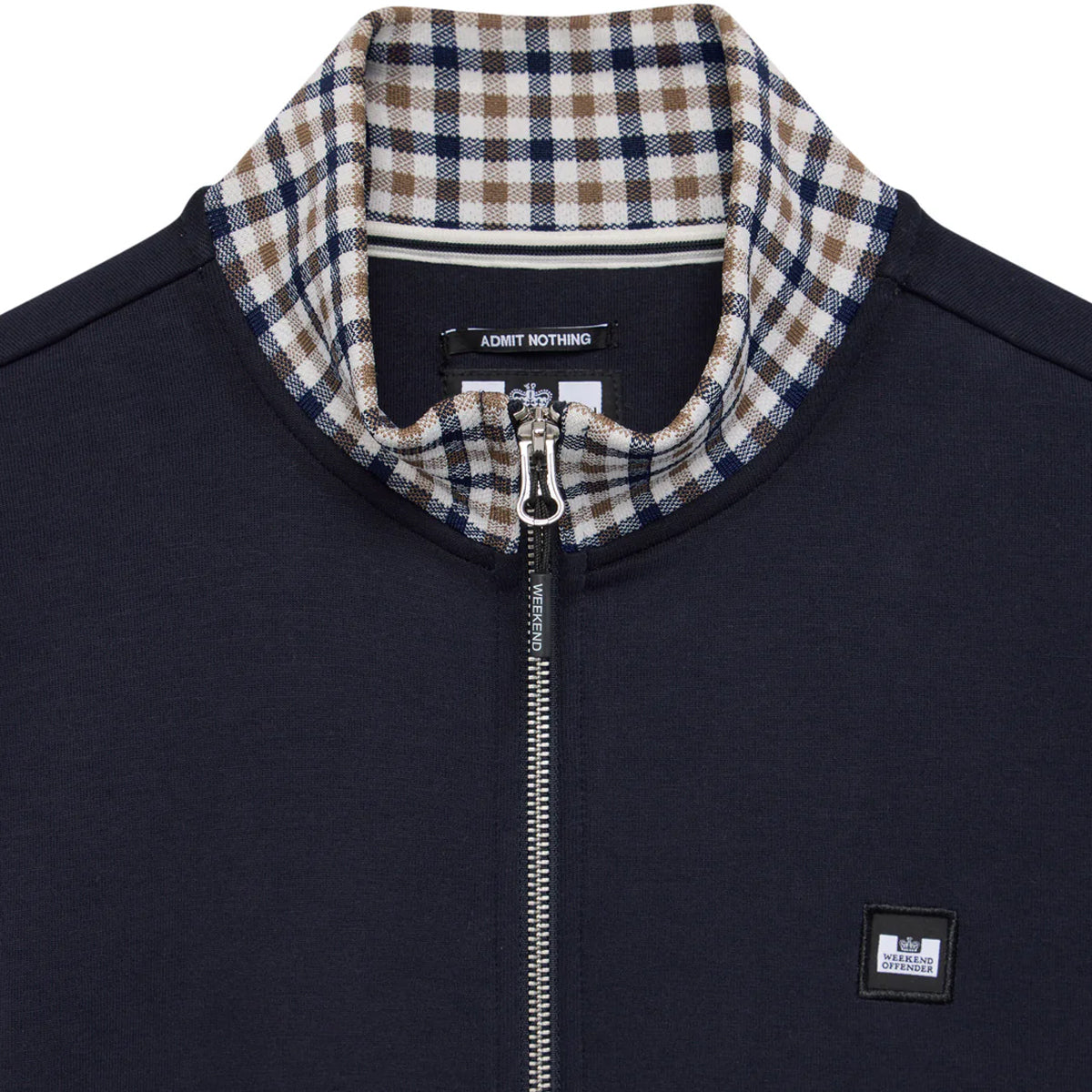 Weekend Offender Alameda Zip Up Track Top Navy