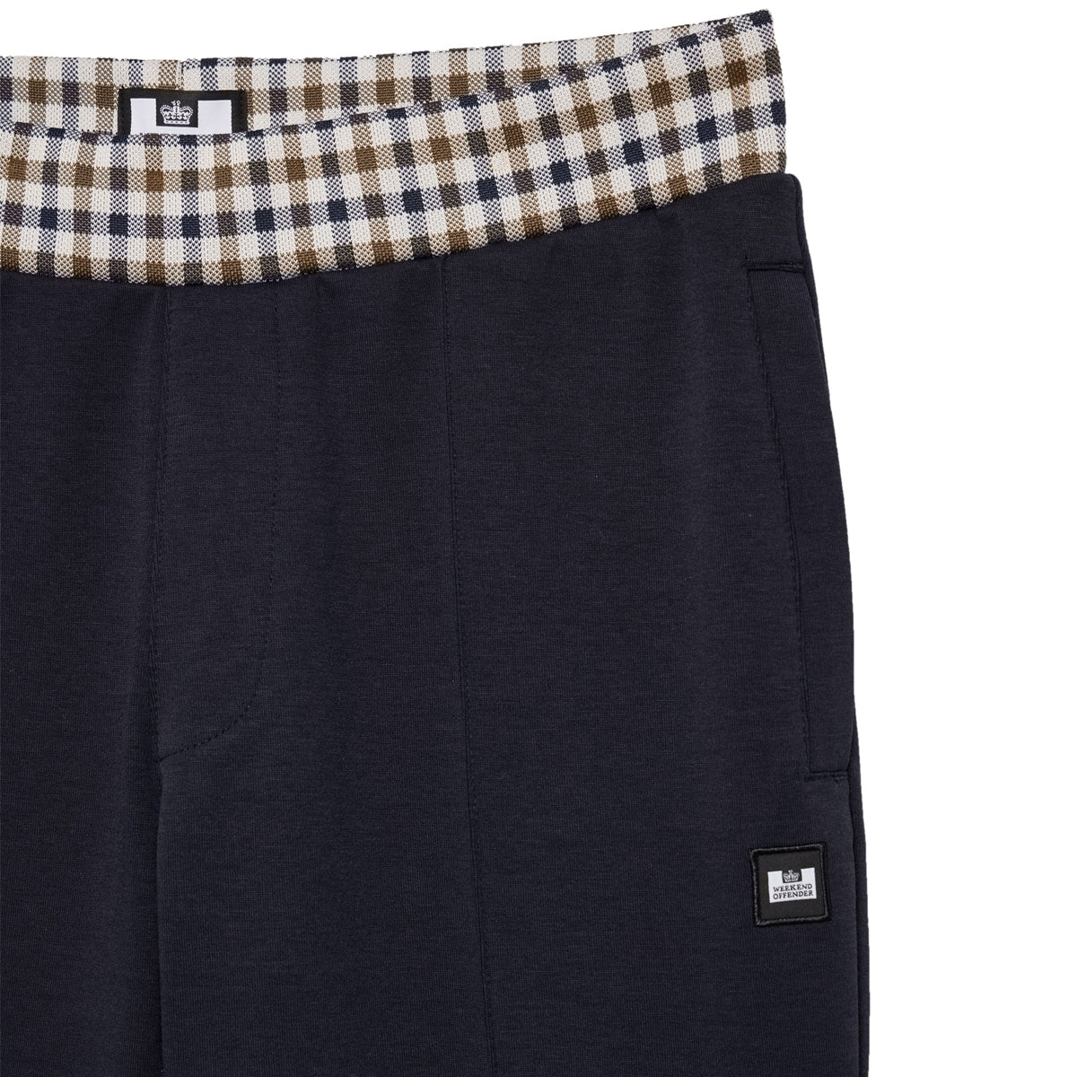 Weekend Offender Plaka Track Bottoms Navy