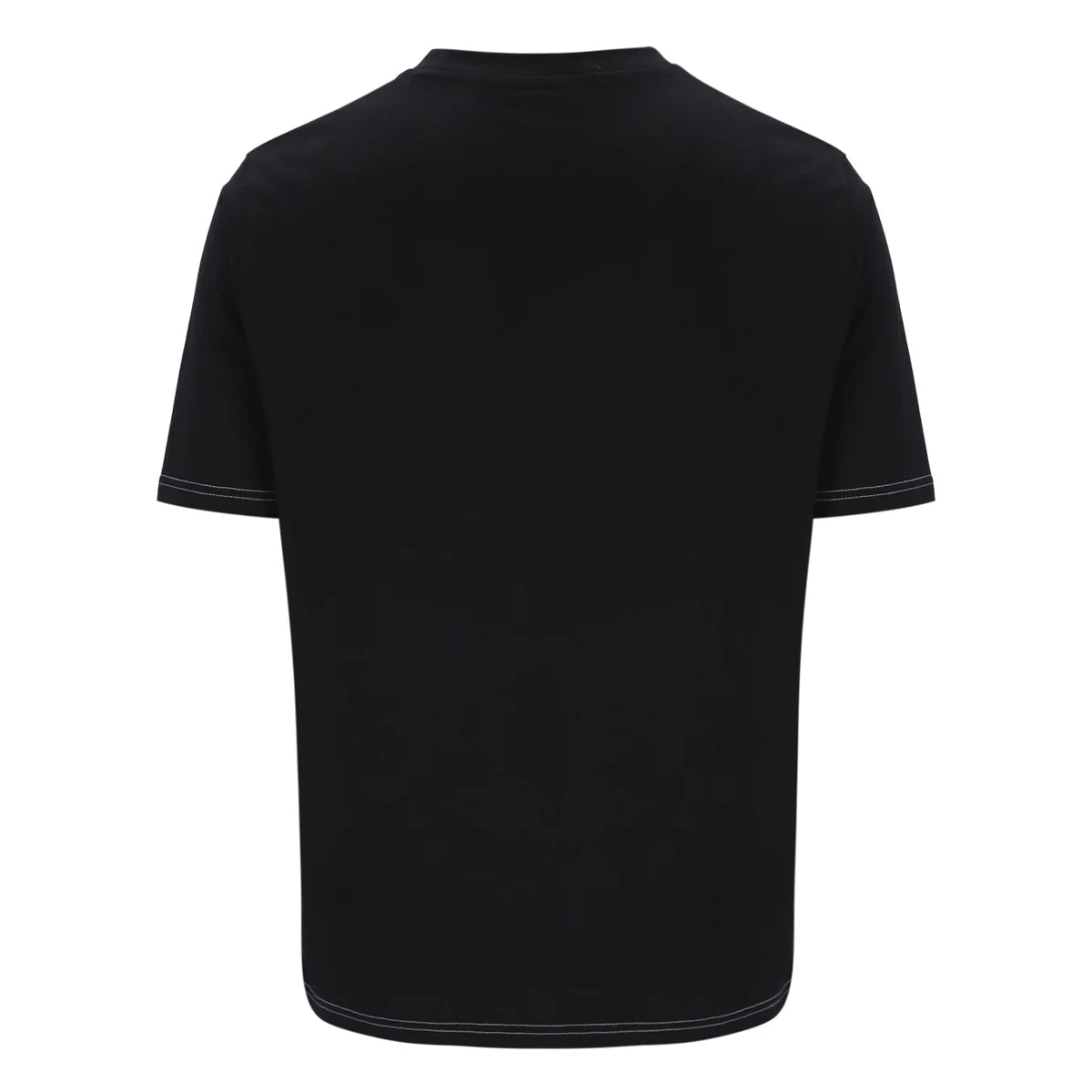 FILA TREY CONTRAST STITCH T-SHIRT BLACK/CREAM