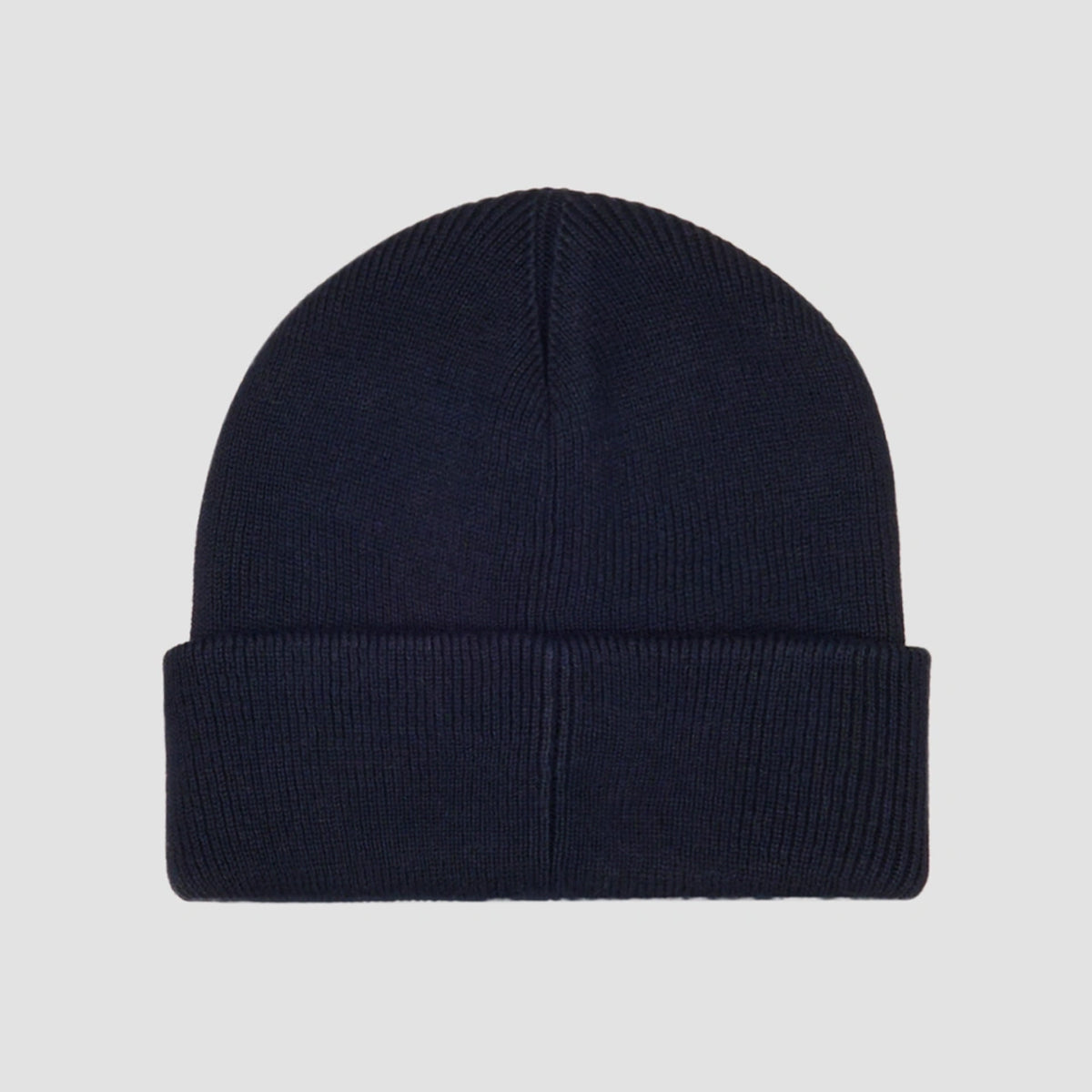 ANTONY MORATO TURN UP BLACK COTTON BEANIE HAT MMHA00369
